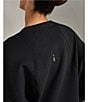 RHONE V-Neck Long Sleeve DreamGlow™ Cardigan Sweater, Color:Pure Black Heather - Image 5