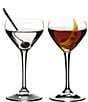 Color:Clear - Image 2 - Drink Specific Nick & Nora Cocktail Glasses, Set of 2