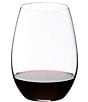 Color:Clear - Image 3 - O Wine Tumbler Syrah / Shiraz Stemless Glasses, Set of 2