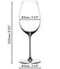 Color:Clear - Image 3 - Veritas Sauvignon Blanc Goblet Glasses, Set of 2