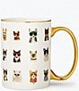 Rifle Paper Co. Cool Cats Porcelain Coffee Mug - Image 2