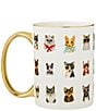 Rifle Paper Co. Cool Cats Porcelain Coffee Mug - Image 1