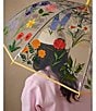 Rifle Paper Co. Garden Study Clear Umbrella - Image 2