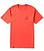 Color:Hibiscus Red - Image 2 - Aloha Hotel Short Sleeve Graphic T-Shirt