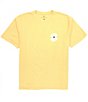 Color:Washed Yellow - Image 2 - Circles Short-Sleeve Tee