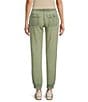 Color:Sage - Image 2 - Classic Surf Relaxed Fit Textured Canvas Jogger Pants