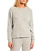 Color:Medium Grey - Image 1 - Cosy II Fleece Crew Neck Long-Sleeve Sweatshirt