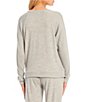 Color:Medium Grey - Image 2 - Cosy II Fleece Crew Neck Long-Sleeve Sweatshirt