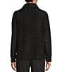 Color:Black - Image 2 - Cosy Roll Neck II Fleece Hoodie Sweater