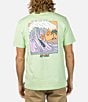 Color:Patina Green - Image 1 - Death In Paradise Short Sleeve Graphic T-Shirt