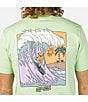 Color:Patina Green - Image 4 - Death In Paradise Short Sleeve Graphic T-Shirt