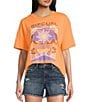 Rip Curl Dune Dancer Relaxed Fit T-Shirt, Color:Light Orange - Image 3