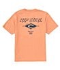 Color:Clay - Image 1 - Fade Out Icon Short Sleeve Graphic T-Shirt