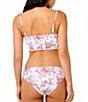 Rip Curl Half Moon Bay Deep V-Neck Bralette Bikini Swim Top & Full Coverage Hipster Swim Bottom - Image 2