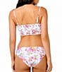 Rip Curl Half Moon Bay Smocked Bandeau Swim Top & Full Coverage Hipster Swim Bottom - Image 2