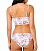 Rip Curl Half Moon Bay Smocked Bandeau Swim Top & Full Coverage Hipster Swim Bottom - Image 4