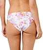 Rip Curl Half Moon Bay Smocked Bandeau Swim Top & Full Coverage Hipster Swim Bottom - Image 3