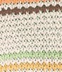 Color:Cream - Image 4 - Holiday Tropics Stripe Print Sweater