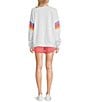 Rip Curl Las Dalias Raglan Sleeve Fleece Sweatshirt, Color:Grey Marle - Image 4