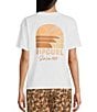 Color:White - Image 1 - Line Up Relaxed Graphic T-Shirt