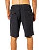 Color:Black - Image 2 - Mid-Rise Jackson 20#double; Outseam Boardwalk Shorts