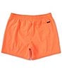 Color:Orange - Image 2 - Mirage Core 16#double; Outseam Volley Shorts