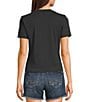 Rip Curl Neon Palm Short Sleeve Fitted T-Shirt, Color:Black - Image 2