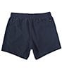 Color:Navy - Image 2 - Offset 15#double; Outseam Volley Shorts