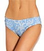 Rip Curl Pacific Coast Floral D-Cup Underwire Triangle Swim Top & Full Coverage Hipster Swim Bottom - Image 5