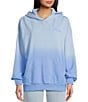 Rip Curl Pacific Rider Placement Printed Long Sleeve Oversized Hoodie, Color:Mid Blue - Image 1