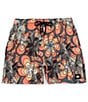 Color:Coral - Image 1 - Party Pak Printed 16#double; Outseam Volley Shorts