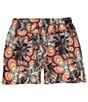 Color:Coral - Image 2 - Party Pak Printed 16#double; Outseam Volley Shorts
