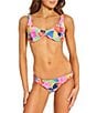 Rip Curl Party Wave Hidden Underwire Balconette Swim Top & Cheeky Coverage Hipster Swim Bottom - Image 1