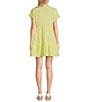 Color:Bright Yellow - Image 2 - Premium Surf Gauze Tiered Dress