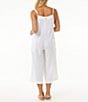 Rip Curl Premium Surf Wide Leg Crop Jumpsuit, Color:White - Image 2