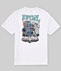 Color:White - Image 1 - Pushin Daisies Short Sleeve Graphic T-Shirt