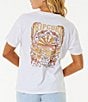 Color:White - Image 1 - Riptide Relaxed Graphic T-Shirt