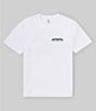 Color:White - Image 2 - Short Sleeve Sphinx Graphic T-Shirt