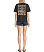 Color:Washed Black - Image 3 - Short Sleeve Tikki Tropics Relaxed Graphic T-Shirt