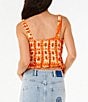 Rip Curl Sun Drenched Sleeveless Tank Top, Color:Orange - Image 2