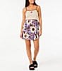 Rip Curl Sun Drenched Wrap Skirt, Color:Multi - Image 4