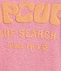 Rip Curl Surf Puff Relaxed Short Sleeve T-Shirt, Color:Pink/Orange - Image 5