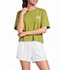 Rip Curl Surf Side Short Sleeve Cropped T-Shirt - Image 1