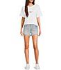 Rip Curl Tokens Short-Sleeve Cropped T-Shirt, Color:Bone - Image 3