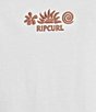 Rip Curl Tokens Short-Sleeve Cropped T-Shirt, Color:Bone - Image 4
