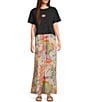 Rip Curl Vadella Tropical Floral Print Wide Leg Pants, Color:Multi - Image 3