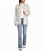 Rip Curl Venture Plaid Brushed Flannel Shirt - Image 3