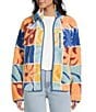 Rip Curl Williams Long Sleeve Yardage Printed Microfleece Jacket, Color:Multi - Image 1