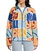 Rip Curl Williams Long Sleeve Yardage Printed Microfleece Jacket, Color:Multi - Image 3