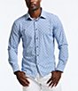 Robert Graham Caspian Stretch Knit Long Sleeve Woven Shirt,New Products : American Fashion Style Bags On Sale
